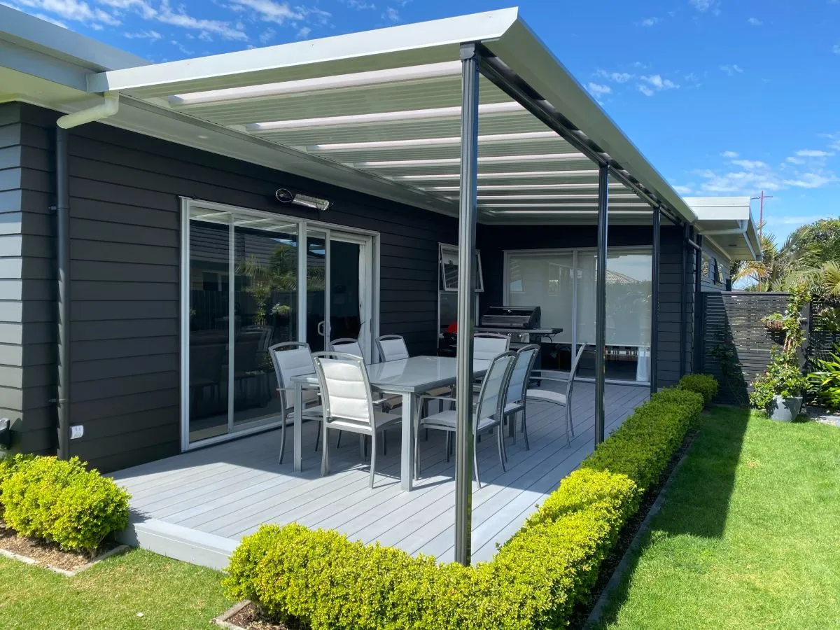 Flat Monopitch Deck & Patio Roof The Outdoor Room Company